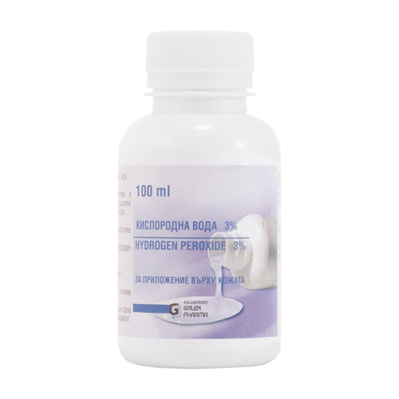 Водороден пероксид 6% 100 мл