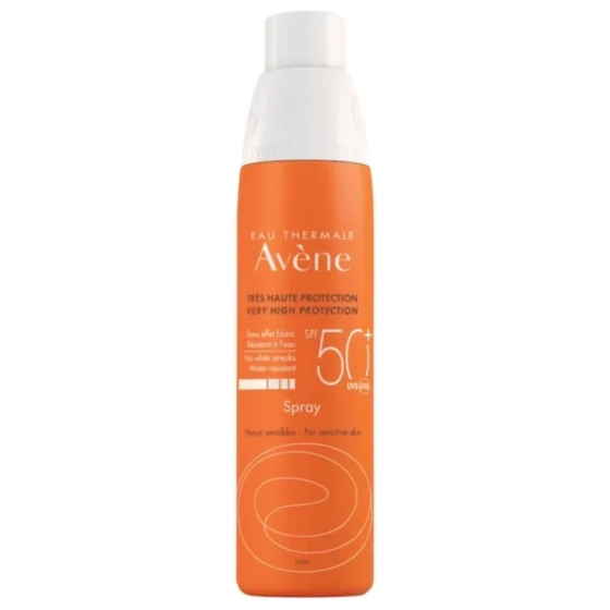 Avene sun спрей spf50+ много висока слънцезащита 200ml