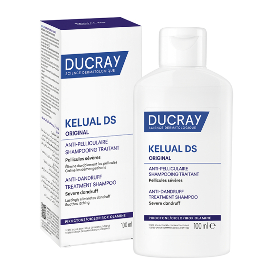 Ducray Kelual DS Original Третиращ шампоан при тежък пърхот 100мл