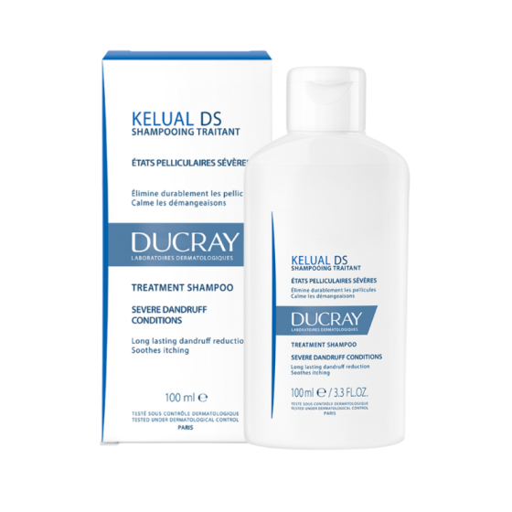 Ducray Kelual DS Original Третиращ шампоан при тежък пърхот 100мл