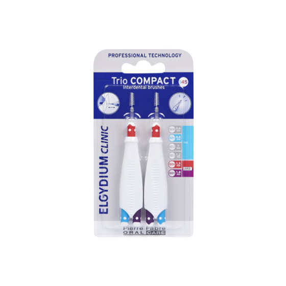 Elgydium clinic trio 145 compac интердентални четки широки пр-ва ос