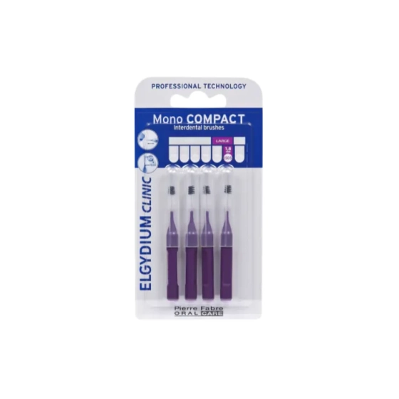 Elgydium clinic моно компакт лилав