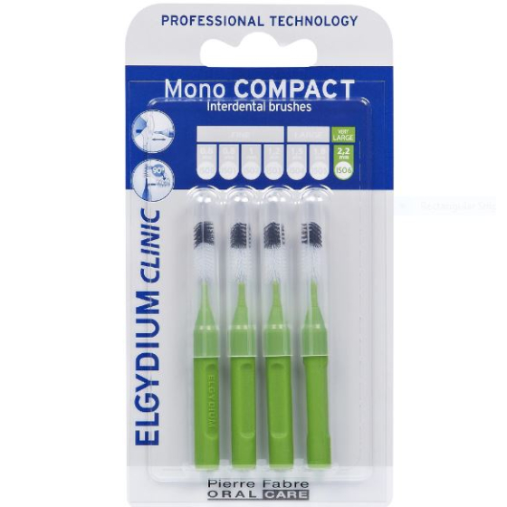 Elgydium clinic моно компакт зелен