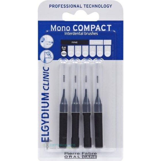 Elgydium clinic моно компакт черен