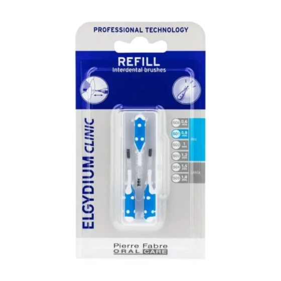 Elgydium clinic трио компакт пълнител син