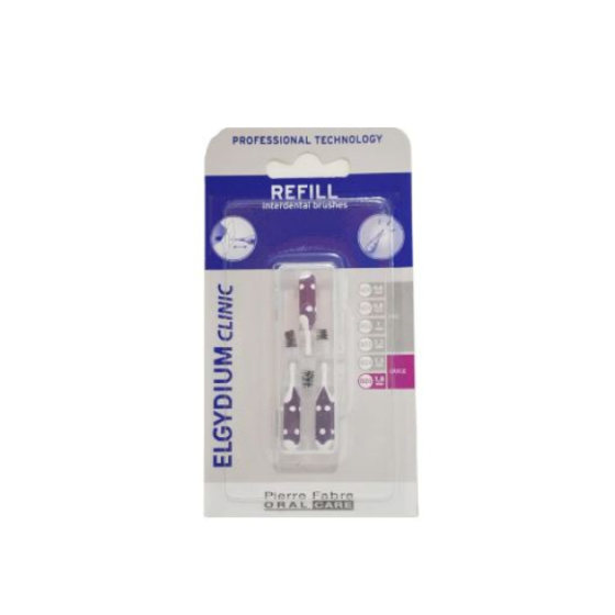 Elgydium clinic трио компакт пълнител лилав