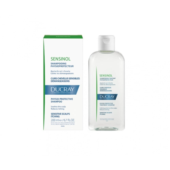 Ducray sensinol физиопротективен третиращ шампоан против сърбеж 200ml