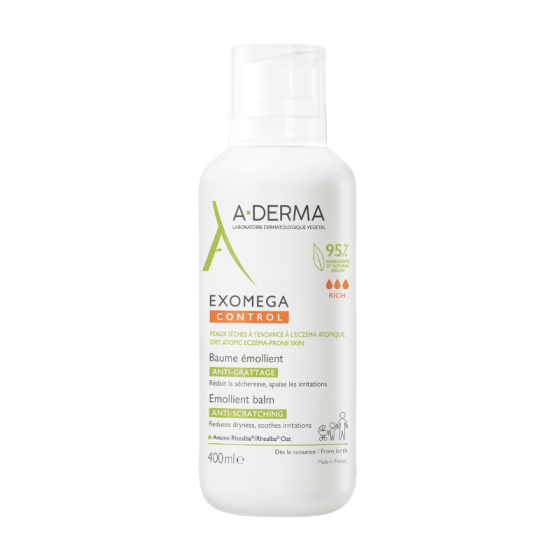 A-Derma Exomega Control Емолиентен балсам 400ml