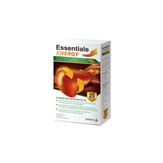 Есенциале Енерджи капсули грижа за черния дроб х20
