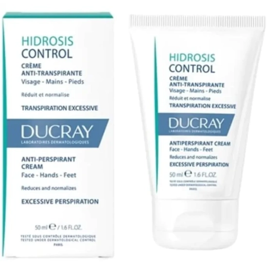 Ducray hidrosis control крем против изпотяване за ръце и крака 50ml