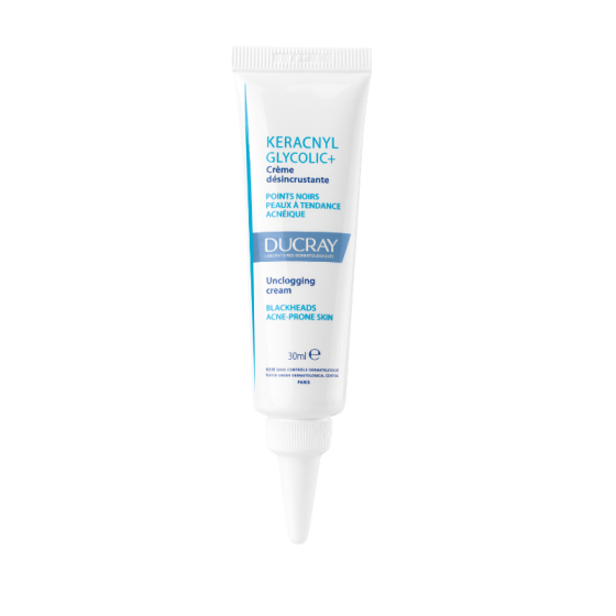 Ducray keracnyl glycolic+ крем срещу комедони  30ml