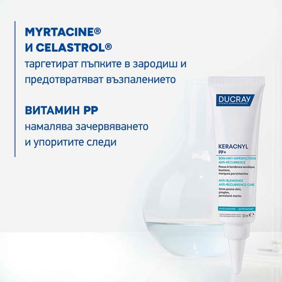 Ducray Keracnyl PP+ Крем срещу несъвършенства 30ml