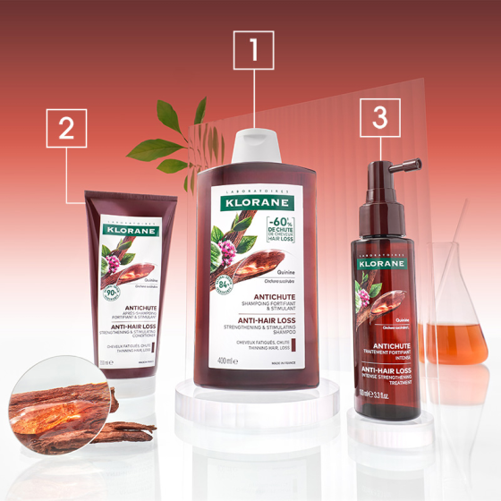 Klorane Quinine Серум против косопад с хинин и органичен еделвайс 100ml