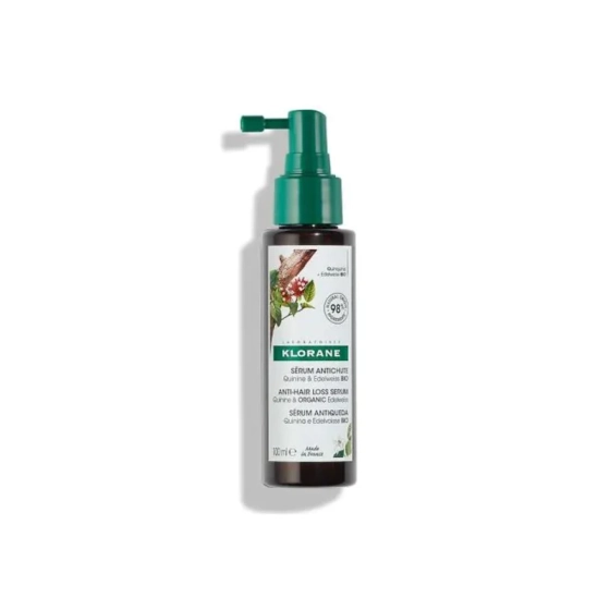 Klorane quinine серум против косопад с хинин и органичен еделвайс 100мл