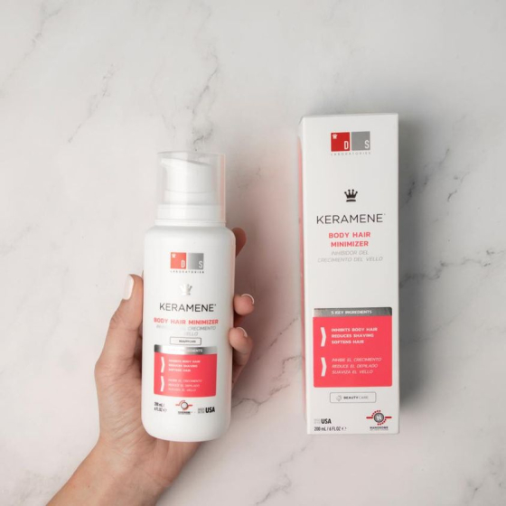 Keramene успокояващ крем за тяло, намаляващ окосмяването  150 ml