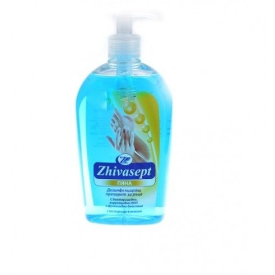 Живасепт пяна 500мл синя