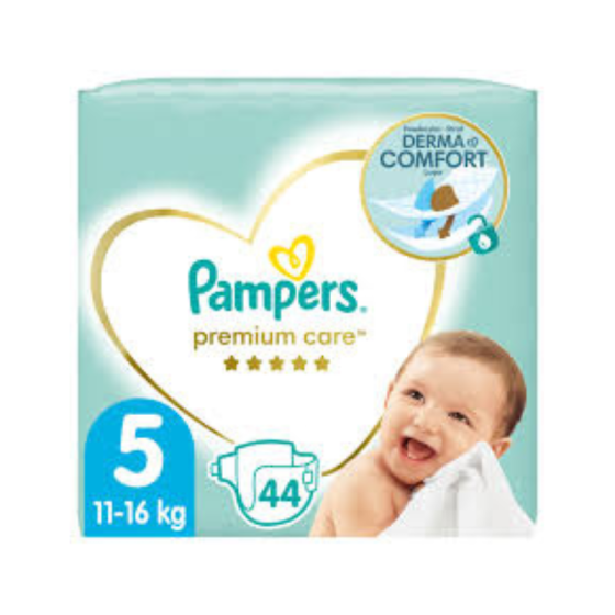 Pampers premium care пелени vp размер 5  /11-16кг./ junior х44