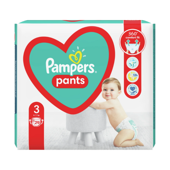 Pampers пелени-гащи cp размер 3 / 6-11кг./ х29