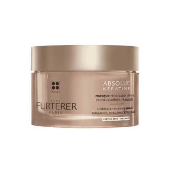Rene furterer absolue keratine ултра-възстановяваща маска за плътна коса 200мл