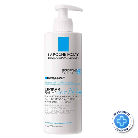 La roche-posay lipikar ap+м light  балсам за тяло 400мл 803786