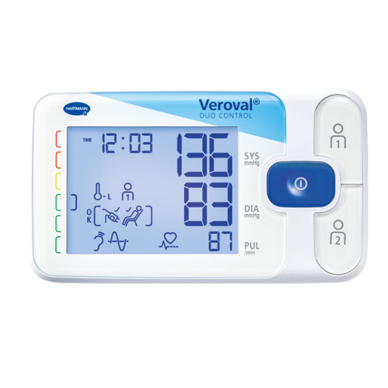 Hartmann veroval duo control м 925504 апарат за кръвно налягане