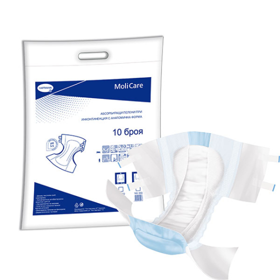 MoliCare пелени размер M х 10 165332 Hartmann