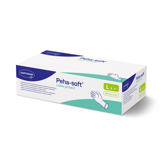 Ръкавици Peha-soft латексови без пудра размер L х100 Hartmann
