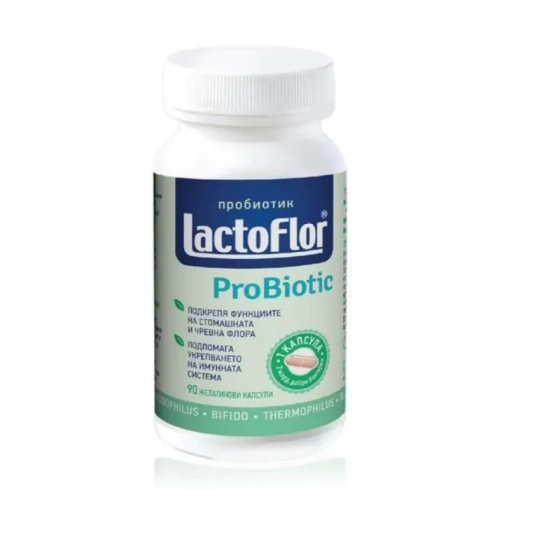 LactoFlor Пробиотик - без фибри капсули х90