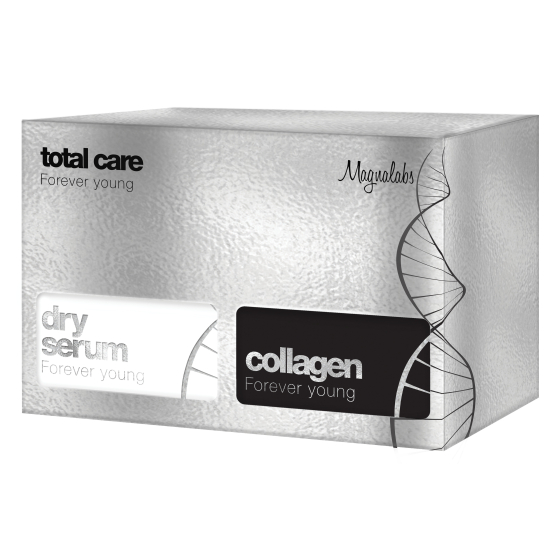 Forever Young Total Care колаген капсули х90 + Сух серум капсули х30 Magnalabs