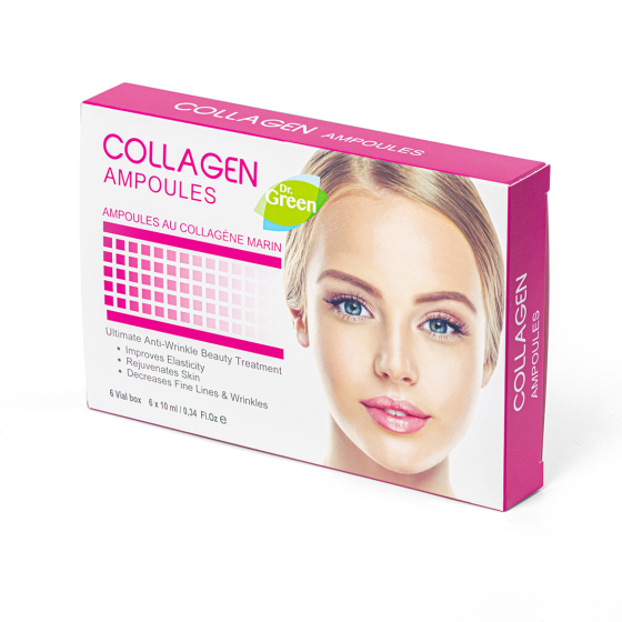 Колаген морски ампули 10мл х 6 dr.green