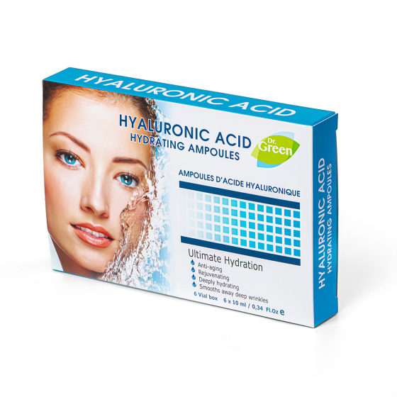 Хиалуронова киселина ампули 10мл х 6 dr.green
