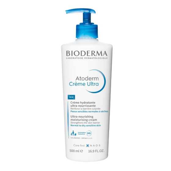 Bioderma Atoderm крем ултра лице/тяло арома 500мл