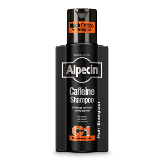 Алпецин кофеинов шампоан С1 black edition 250мл