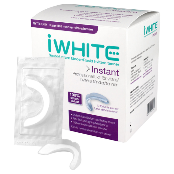 iWhite класик-гел шини за избелване на зъби x 10