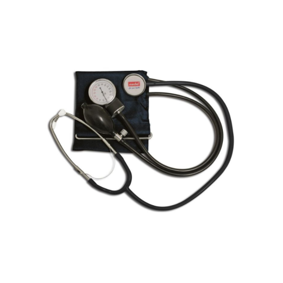 Medel aneroid compact механичен апарат за кръвно налягане със стетоскоп 95188