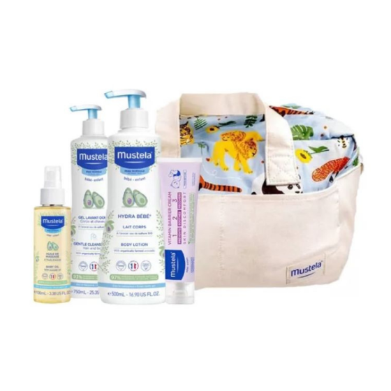 Mustela златен комплект за новородени