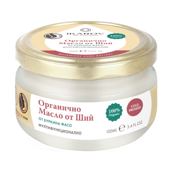Масло ший/Карите био 100мл Икаров