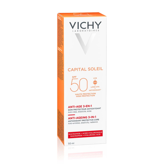 Vichy capital soleil SPF50 крем против бръчки за лице 50 мл 585231