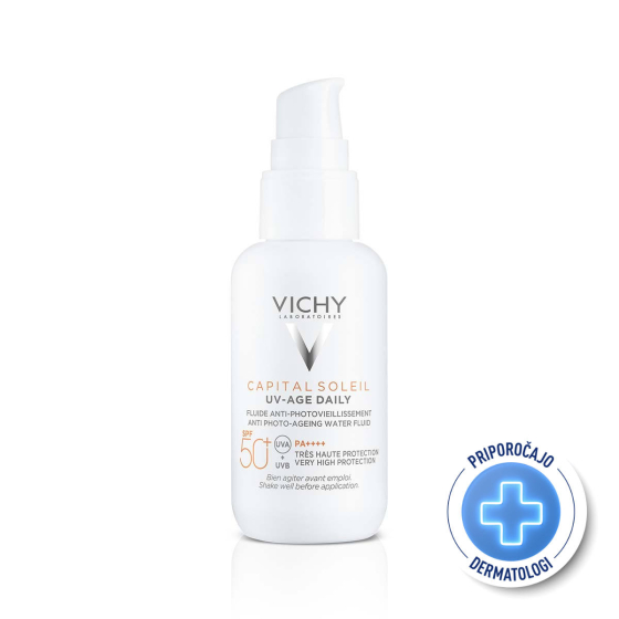 Vichy capital soleil uv-age SPF50+ флуид против фотостареене 40 мл 762298
