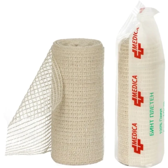 Бинт плетен 10м/10см medica