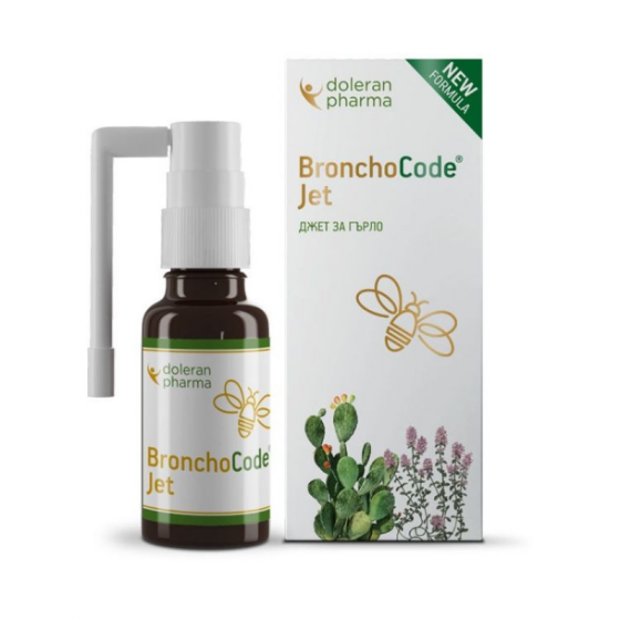 Бронхокод джет за кашлица и гърло 20 мл