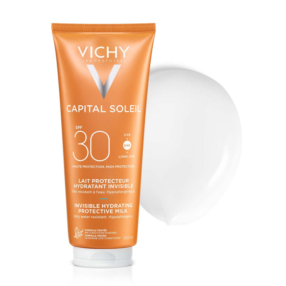Vichy Soleil SPF 30 family мляко за лице и тяло 300 мл 321826