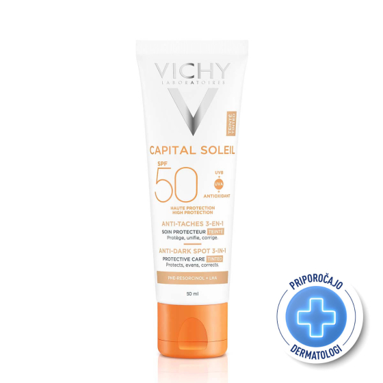 Vichy Soleil SPF 50+ крем за лице против пигментни петна 50 мл 419802