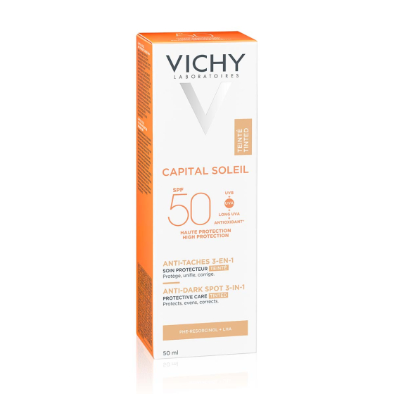 Vichy Soleil SPF 50+ крем за лице против пигментни петна 50 мл 419802