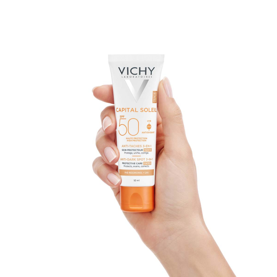 Vichy Soleil SPF 50+ крем за лице против пигментни петна 50 мл 419802