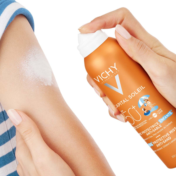 Vichy Soleil SPF 50+ спрей за деца анти-пясък 200 мл 558037