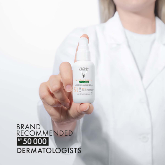 Vichy Soleil SPF 50+ uv-clear флуид за лице против несъвършенства 40 мл 837149