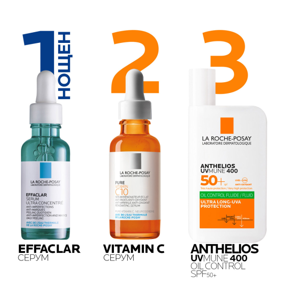 La Roche-Posay Anthelios SPF 50+ uvmune 400 oil control флуид за лице 50 мл 847292
