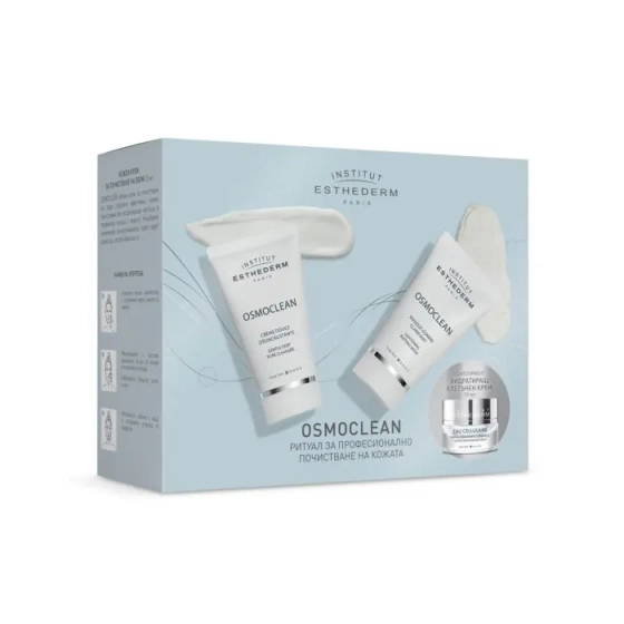 Комплект Esthederm Osmoclean Крем за пори 75мл + Почистваща маска 75мл + Клетъчен крем 10мл