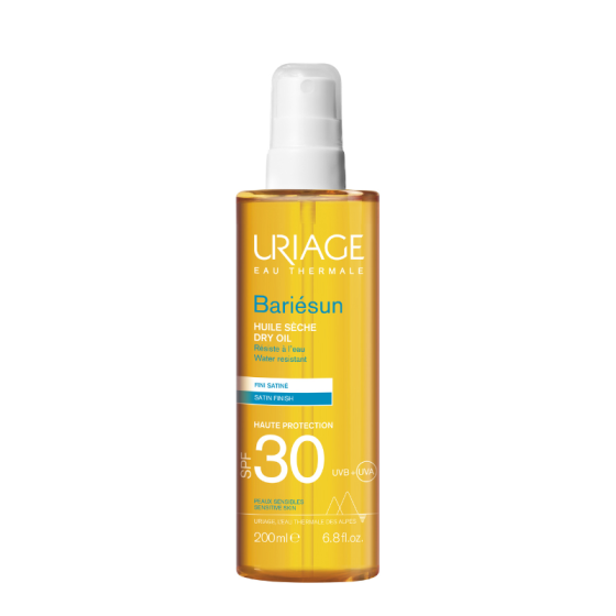 Uriage Bariesun сухо олио за тяло и коса SPF 30 200 мл